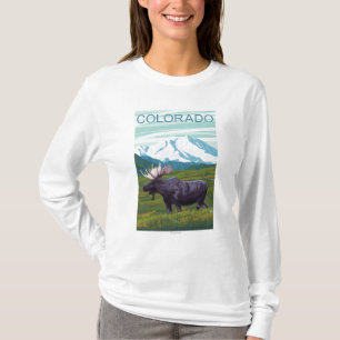 Elche mit MountainColorado T-Shirt