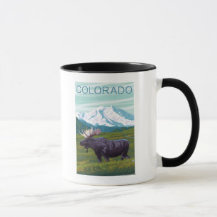 Elche mit MountainColorado Tasse