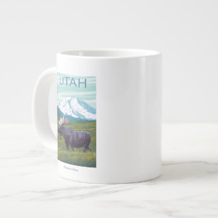 Elche mit MountainUtah Jumbo-Tasse