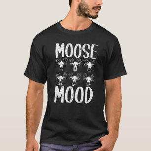 Elche Mood Wildlife Animal Alces Elk Deer T-Shirt