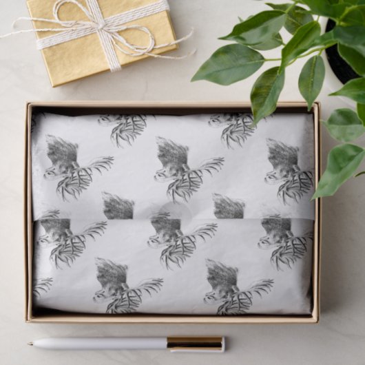 Elche personifizieren seidenpapier (Geschenk)