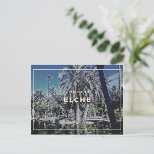 Elche Postcard Postkarte (Stehend Vorderseite)