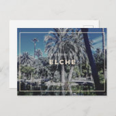 Elche Postcard Postkarte (Vorne/Hinten)