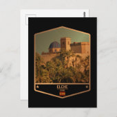 Elche Postkarte (Vorne/Hinten)