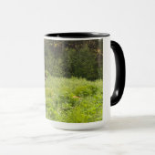 Elche Relaxen in Natur - Foto Tasse (VorderseiteRechts)