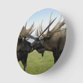 Elche Runde Wanduhr (Winkel)