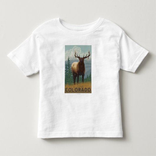 Elche SceneColorado Kleinkind T-shirt (Vorderseite)