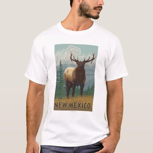 Elche SceneNew Mexiko T-Shirt (Vorderseite)