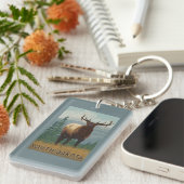 Elche SceneSouth Dakota Schlüsselanhänger (Vorderseite rechts)