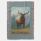 Elche SceneWyoming Decke (Vorderseite Vertikal)