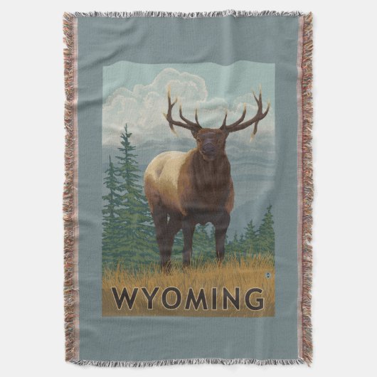 Elche SceneWyoming Decke (Vorderseite Vertikal)