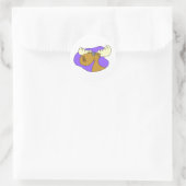 Elche Shirts und Geschenke 37 Runder Aufkleber (Tasche)
