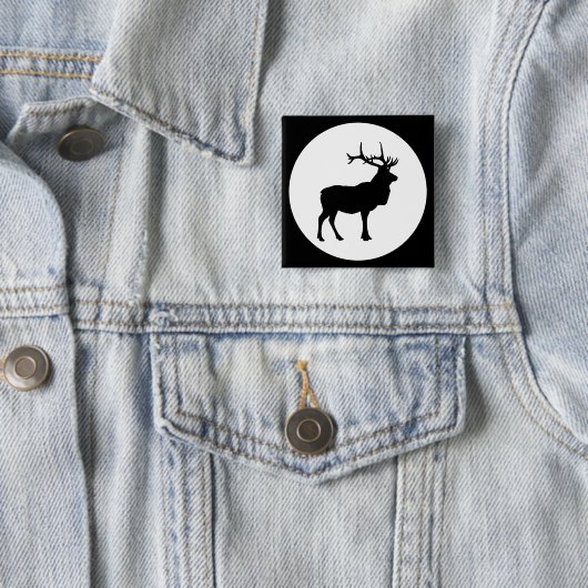 Elche Silhouette Button (Beispiel)