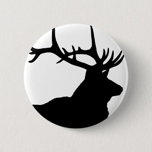 Elche Silhouette Button (Vorderseite)