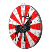 Elche Silhouette Dartscheibe (Vorderseite rechts)