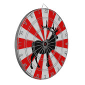 Elche Silhouette Dartscheibe (Vorderseite Links)