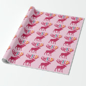 Elche Silhouette Geschenkpapier (Ungerollt)