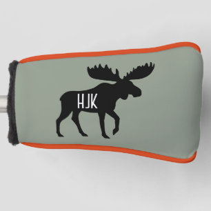 Elche Silhouette Individuelle Name Wildtiere Golf Headcover
