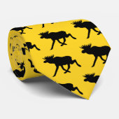Elche Silhouette Krawatte (Gerollt)