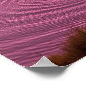 Elche Silhouette Poster (Ecke)