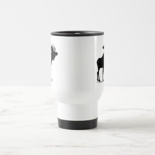 Elche Silhouette Reisebecher (Mittel)