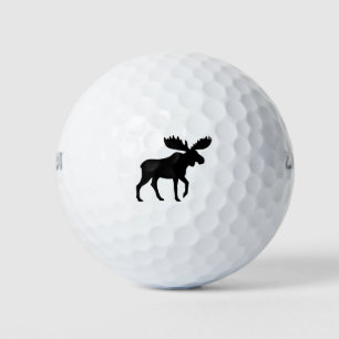Elche Silhouette Wildtiere Golfball
