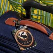 Elche Silhouette Wood Sign