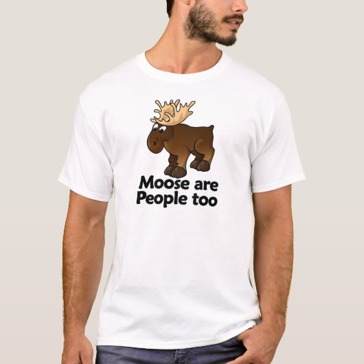 Elche sind Leute auch T-Shirt (Vorderseite)