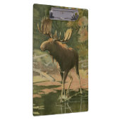 Elche Spaziergänge im Wasser Klemmbrett (Rechts)