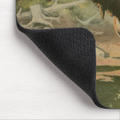 Elche Spaziergänge im Wasser Mousepad (Ecke)