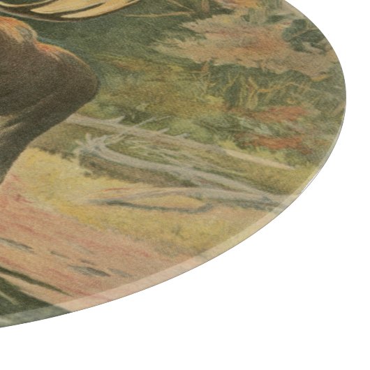 Elche Spaziergänge im Wasser Schneidebrett (Ecke)