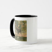 Elche Spaziergänge im Wasser Tasse (Vorderseite Links)