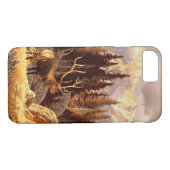 Elche Stier Case-Mate iPhone Hülle (Rückseite (Horizontal))