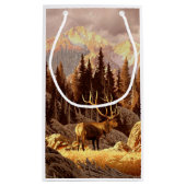 Elche Stier Kleine Geschenktüte (Rückseite)