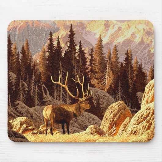 Elche Stier Mousepad (Vorne)