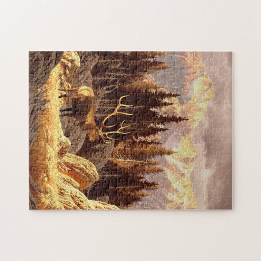 Elche Stier Puzzle (Horizontal)