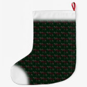 Elche Strumpf Elche Weihnachts-Strumpf Custom Großer Weihnachtsstrumpf (Rückseite)