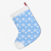 Elche Strumpf Elche Weihnachts-Strumpf Custom Großer Weihnachtsstrumpf (Rückseite (Hängend))