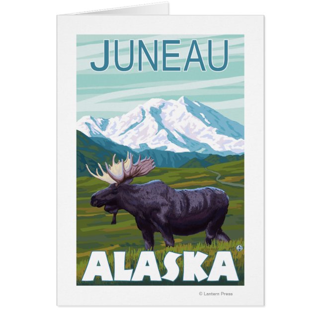 Elche Szene - Juneau, Alaska (Vorne)