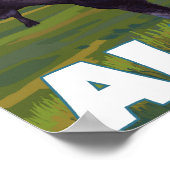 Elche Szene - Petersburg, Alaska Poster (Ecke)