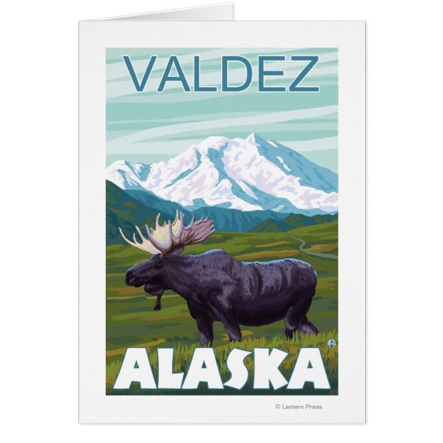 Elche Szene - Valdez, Alaska (Vorne)