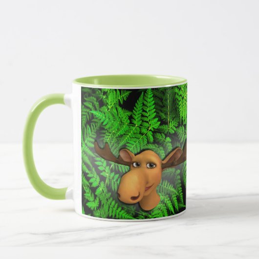 Elche Tasse mit Ferns (Links)
