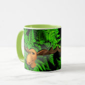 Elche Tasse mit Ferns (Vorderseite Links)