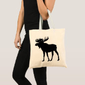 Elche Tote Bag Tragetasche (Vorderseite (Produkt))