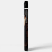 Elche und Gebirge Holzschild Case-Mate iPhone Hülle (Rückseite / Links)