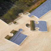 "Elche und Touristen am Sprague Lake, Colorado Puzzle (Seite)