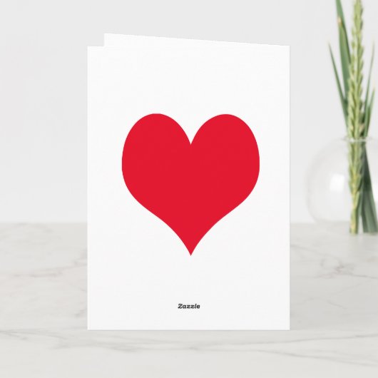 Elche Valentinstag Feiertagskarte (Rückseite)