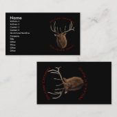 Elche Visitenkarte (Vorne/Hinten)