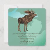 Elche Weihnachtsessen Einladungen (Vorderseite)