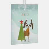 Elche Weihnachtsschmuck (Vorderseite Rechts)